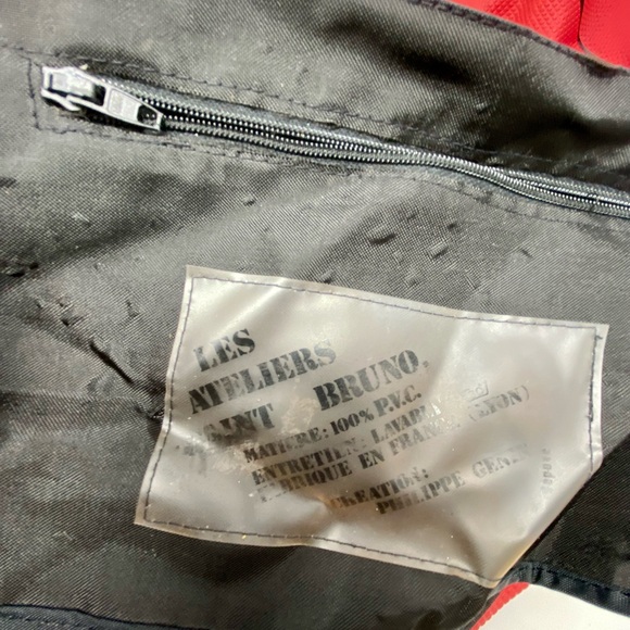 Vintage Le Club Red Duffle Bag - Picture 5 of 11